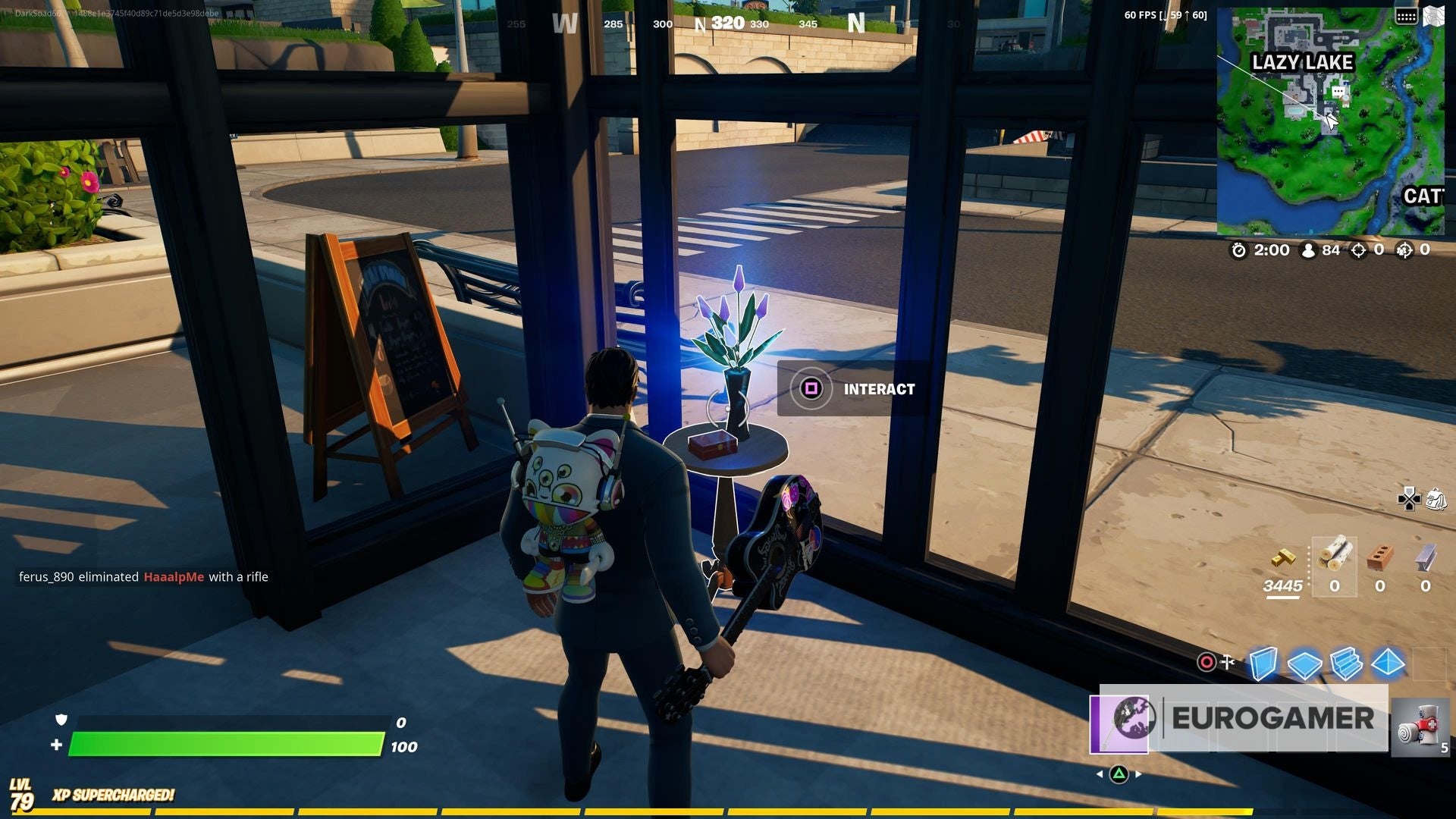 Fortnite Where to collect a vase of flowers from Lazy Lake explained
