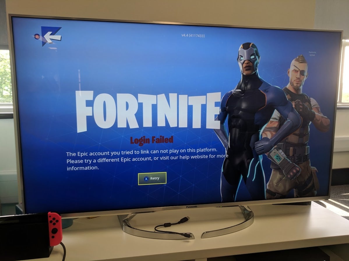 The PlayStation 4 Fortnite account curse is not "for the players" at
