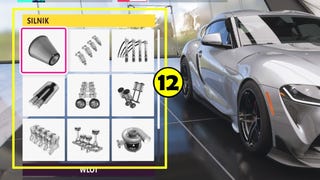 Forza Horizon 5 - tuning i wymiana części: ulepszanie samochodu