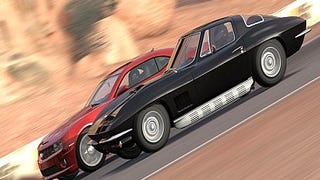 Drag racing in Forza 3 features American muscle cars