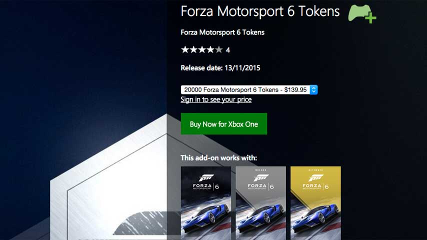 Forza motorsport 6 digital sales code