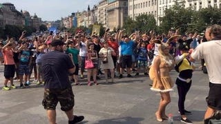 Fotky z pokémoního srazu v Praze