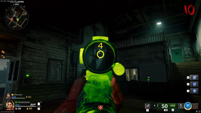 La cuarta caja eléctrica que debe dispararse en el mapa Black Ops 6 Zombies Terminus.