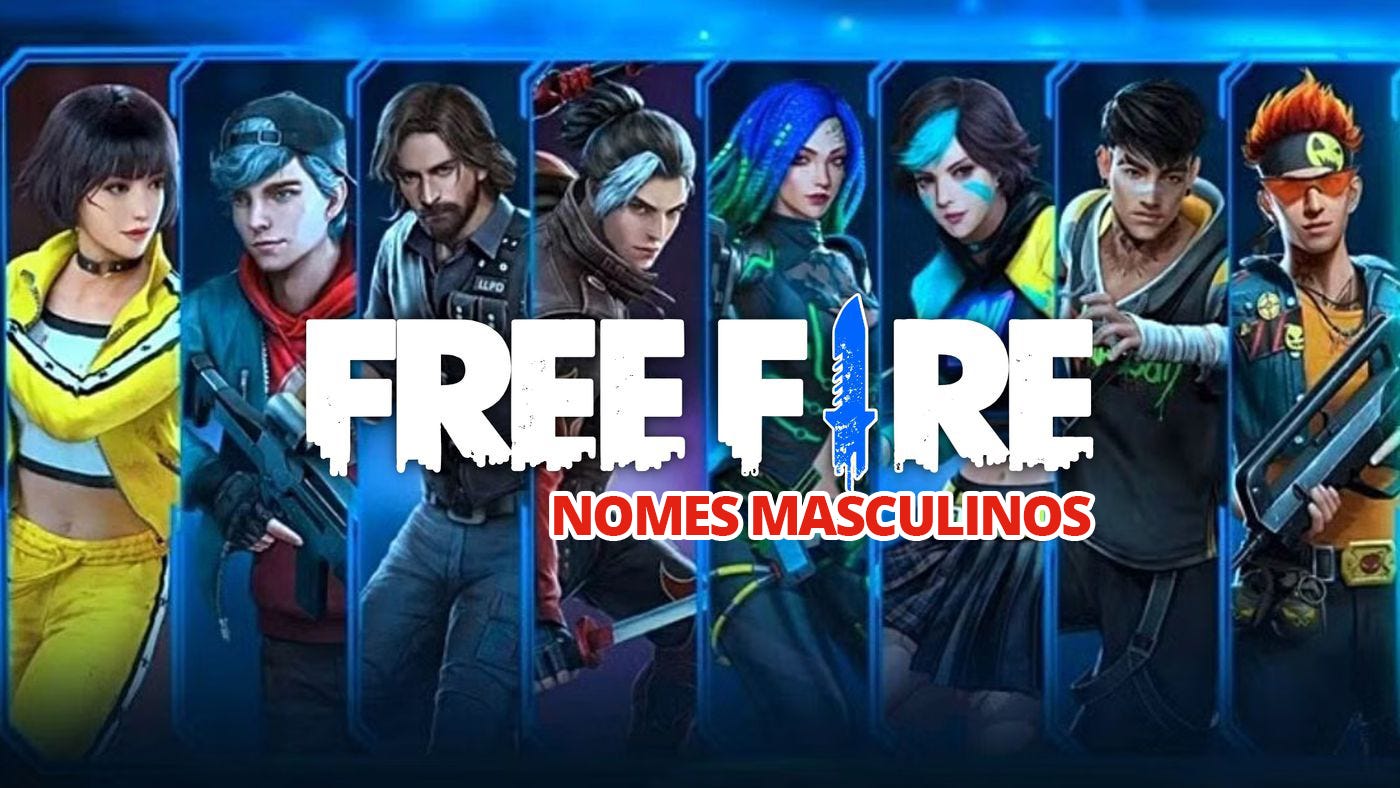 Top nomes masculinos para o Free Fire | Eurogamer.pt