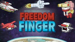 Freedom Finger is a classic schmup with a star-studded cast