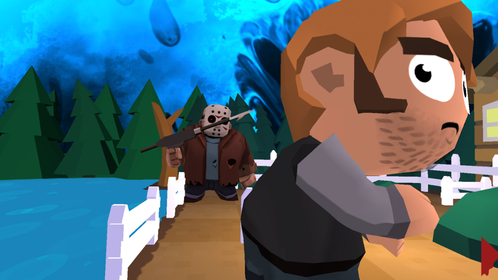 Killer and survivor in Friday the 13th Killer Puzzle