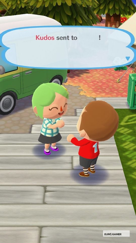 Animal Crossing kudos explained How to give kudos to friends and other