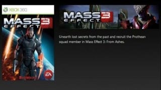 From Ashes non è presente sul disco di Mass Effect 3