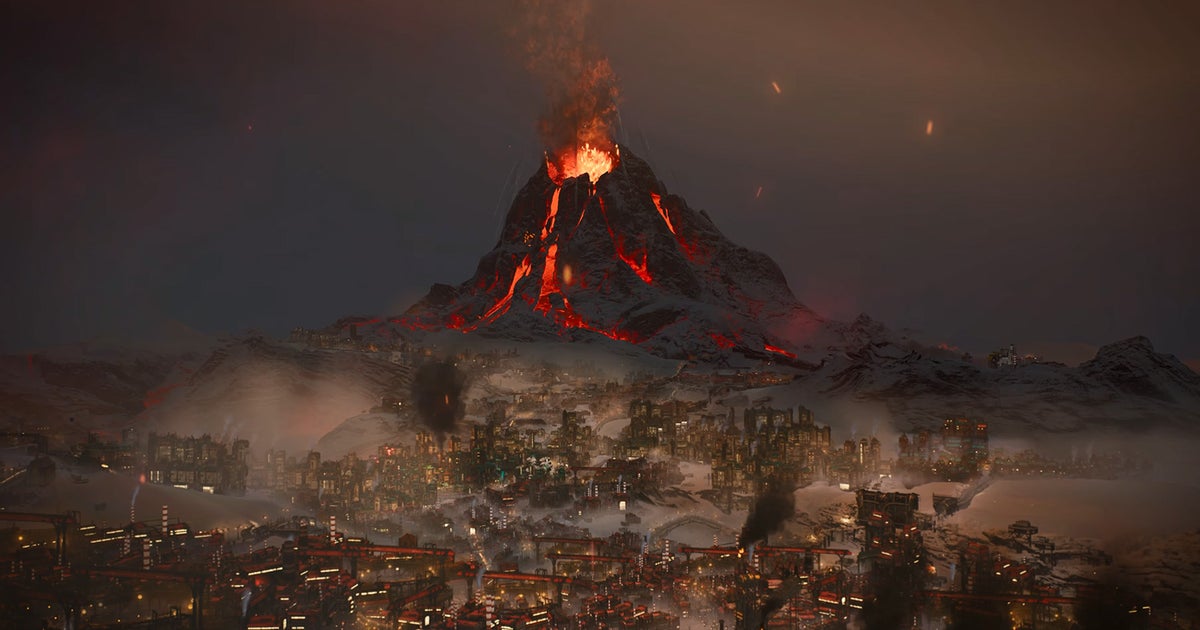 Frostpunk 2's next bit of DLC literally turns up the heat with yet another environmental disaster to deal with: volcanoes