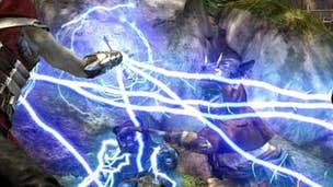 Force Unleashed II screen shows an Ewok getting electroshock therapy