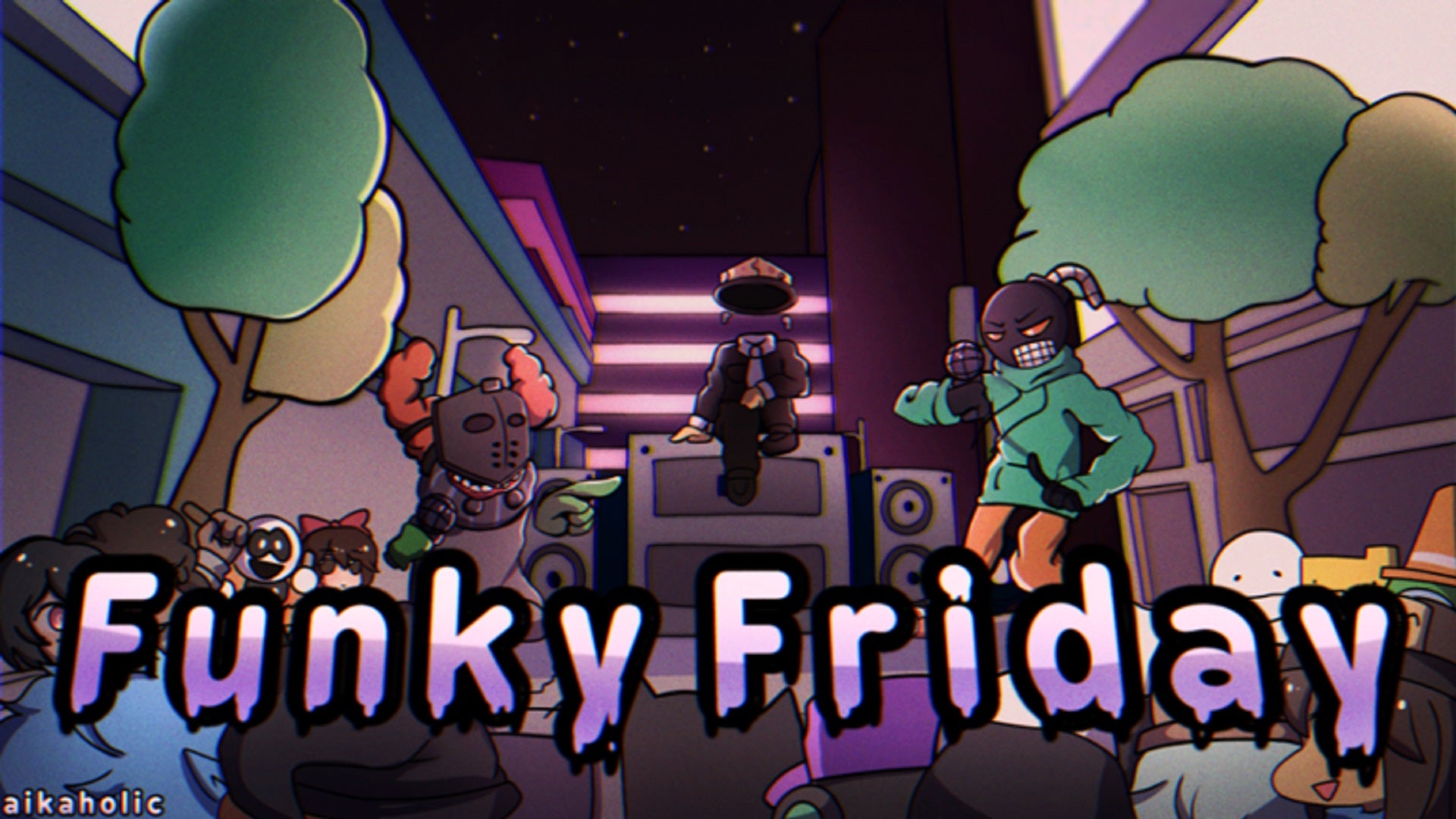 funky friday roblox banner