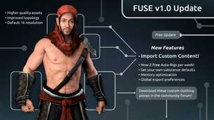 Fuse character creator 1.0 update adds asset imports