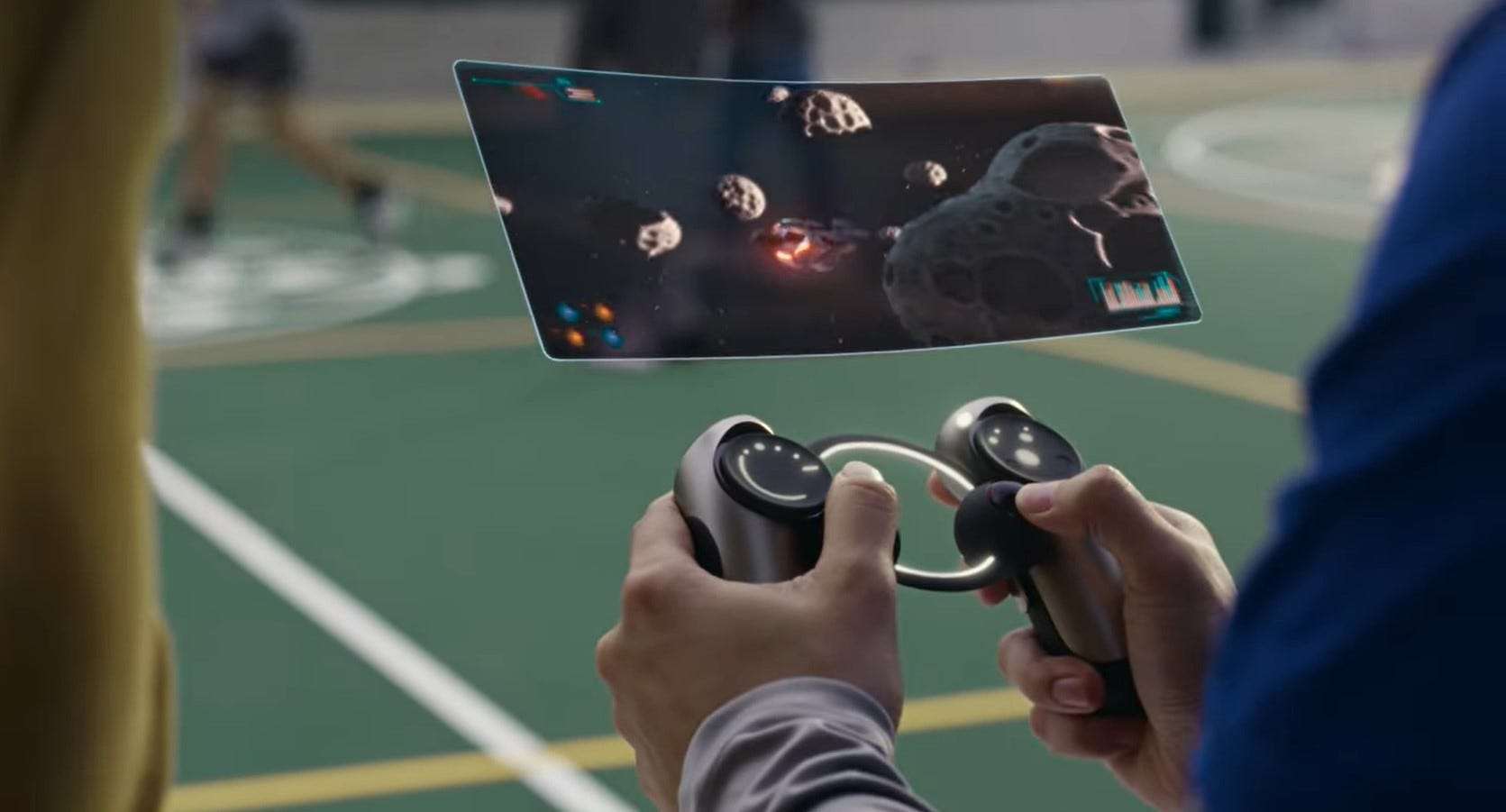 Future Controllers Sony shows off possible future PlayStation controller in prototyping ...