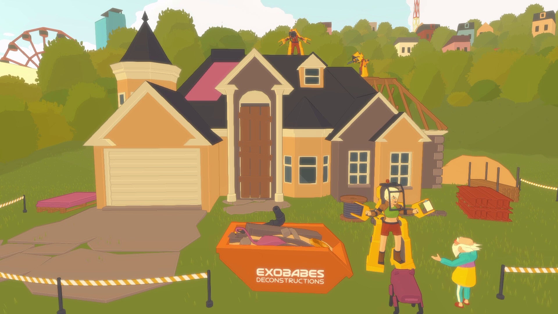 "Enjoy your last day in a future that works for everyone but you": I adore the demo for Future? No Thanks, an open world comedy about a boomer trapped in leftwing paradise
