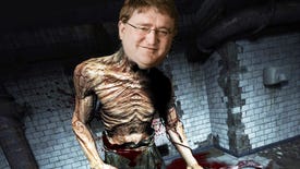 Dr. Wernicke from Outlast with the face of Gabe Newell