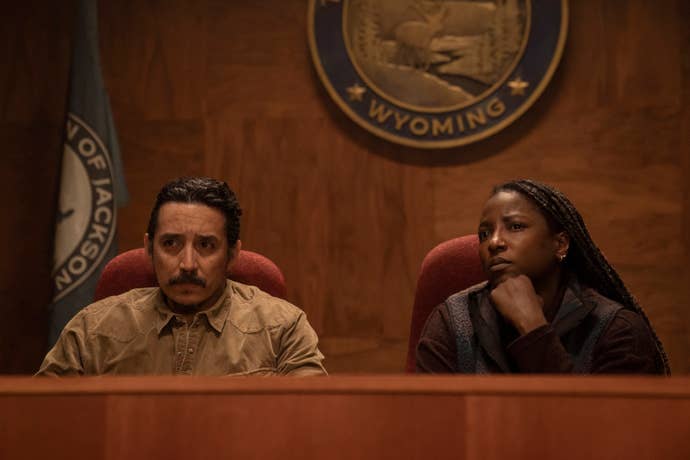 Tommy and Maria in season two of The Last of Us