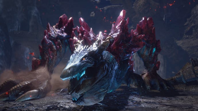 Gaismagorm emerges from the Yawning Abyss in Sunbreak