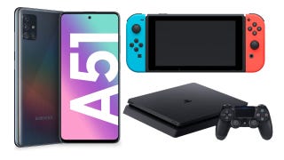 These Samsung mobiles come bundled with a Switch or PS4 and Disney+ for under £30 per month