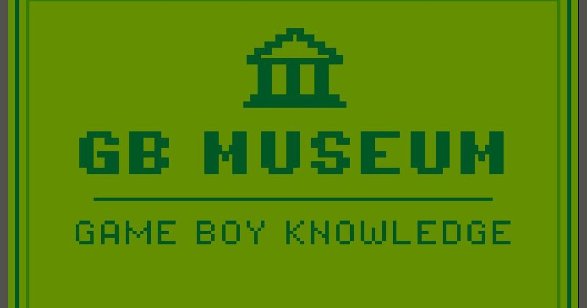 In the age of AI, one man spent years squeezing an entire museum onto a Game Boy - Why? For the most human of reasons