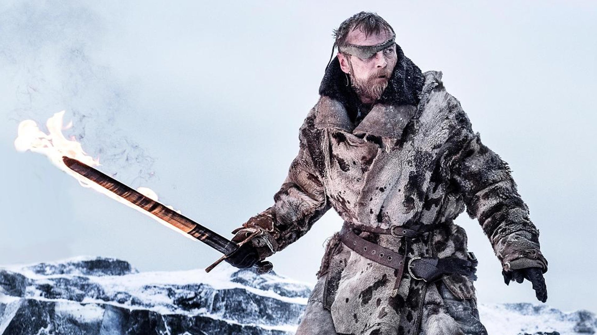 Swinging a flaming sword around in Game of Thrones - 3