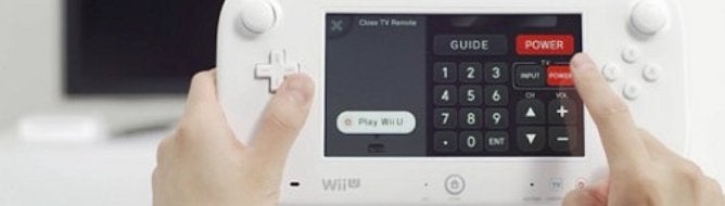 Wii u cheap tv remote