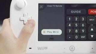 Wii U's Gamepad can be used a universal TV remote 
