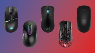 a collection of gaming mice from corsair, mountain, asus, steelseries and endgamegear