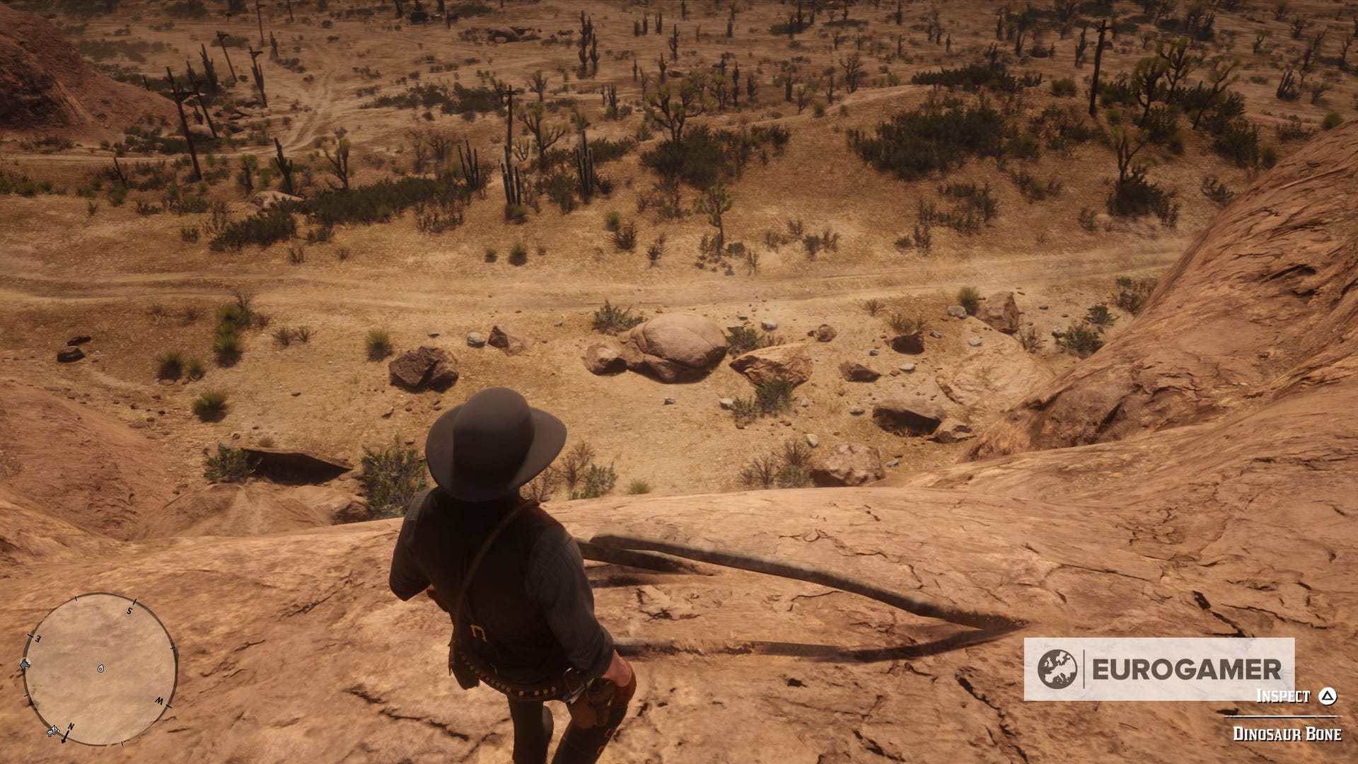 Gaptooth Ridge Rdr2 Map Red Dead Redemption 2 Dinosaur Bone locations and map | Eurogamer.net