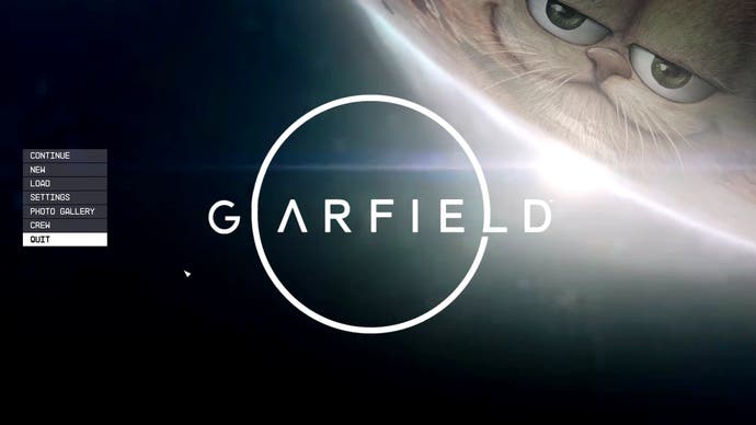 Garfield mod in Starfield