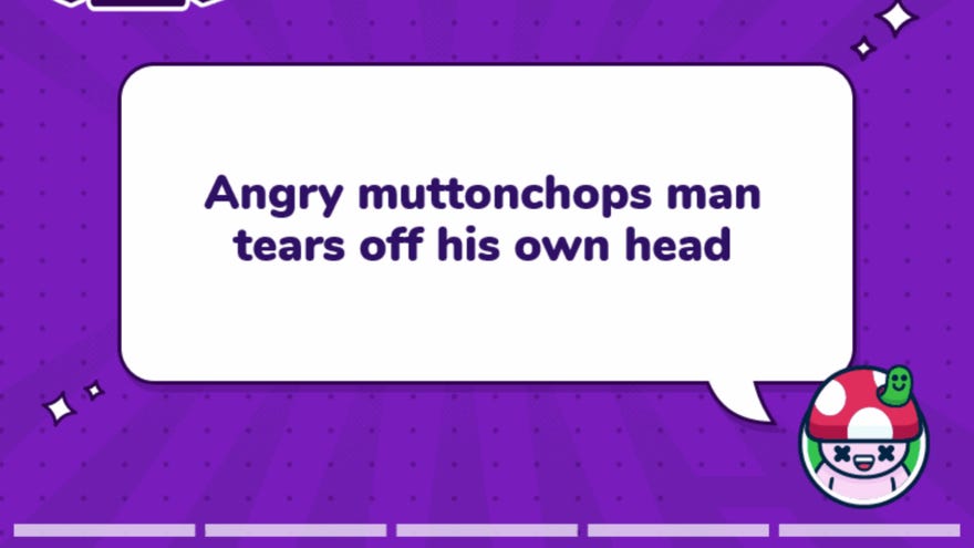 An example of a prompt in Gartic Phone.