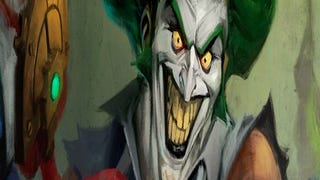 Infinite Crisis video stars Gaslight Joker, a cleaver wielding maniac with pet rats