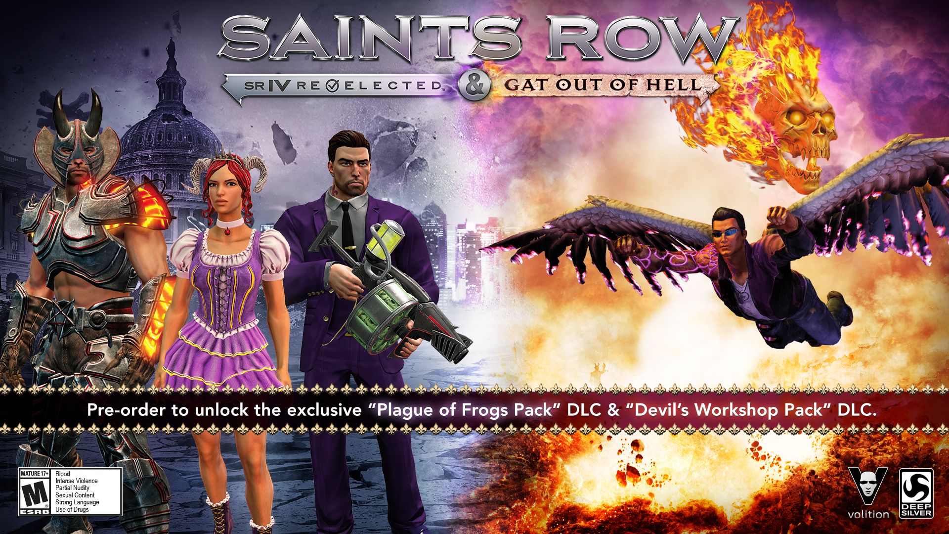 Saints Row: Gat out of Hell release date moved forward, crazy weapons  detailed | VG247, image size:1200x900