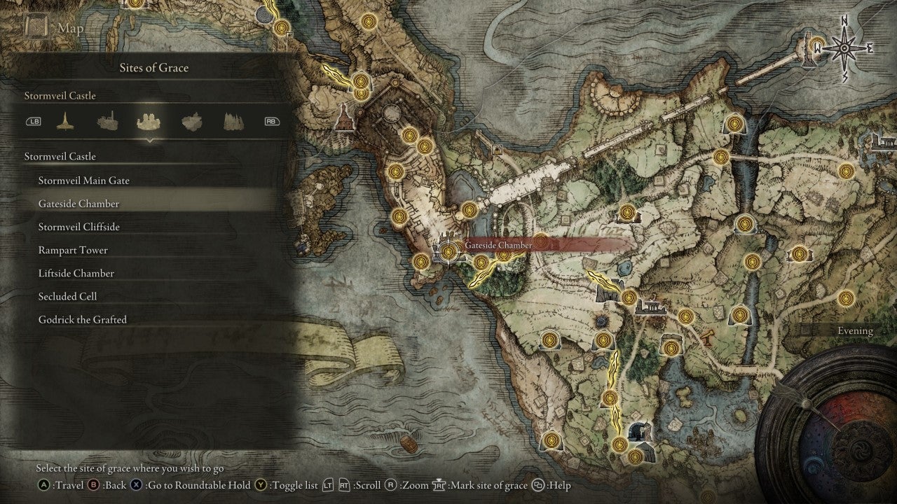 Gateside Chamber Grace in Elden Ring