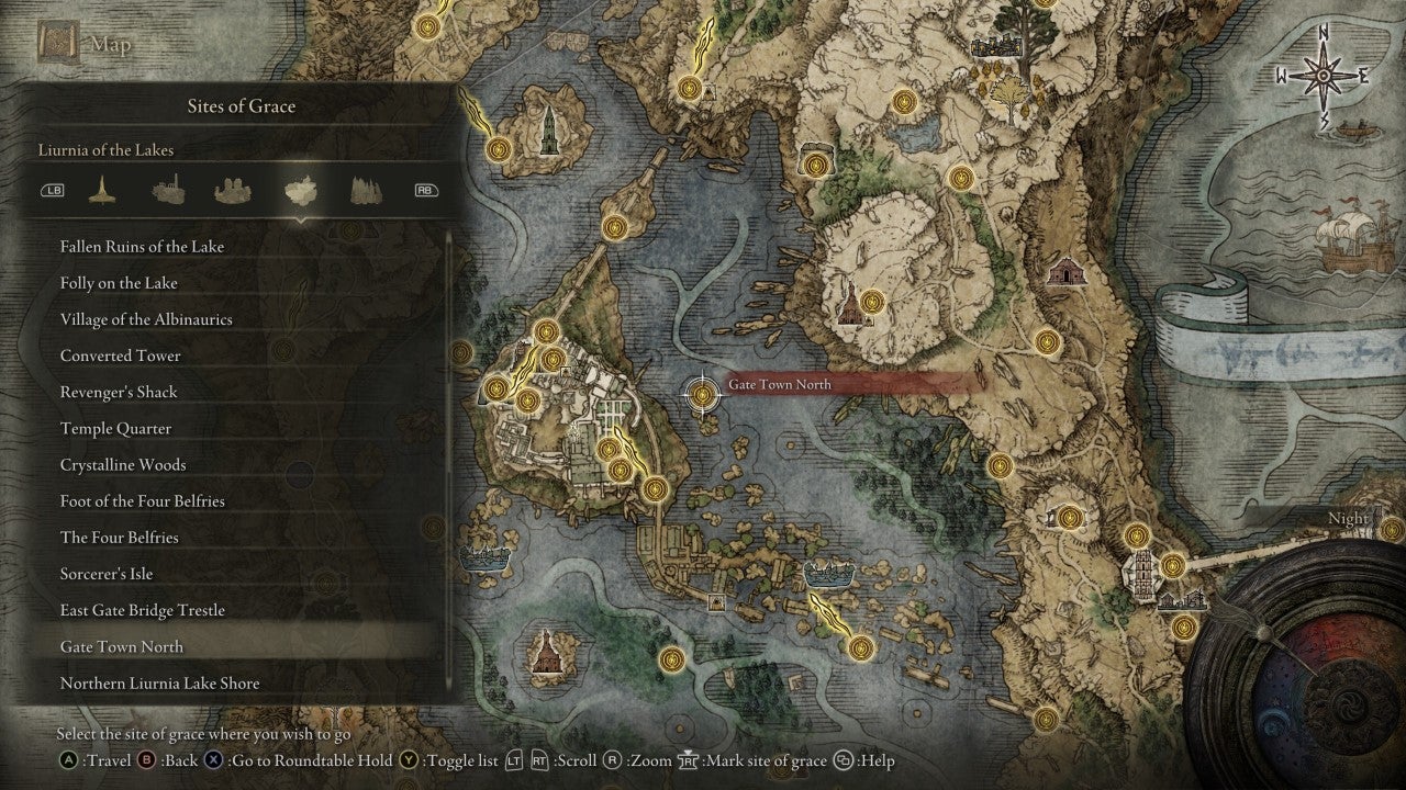 Gate Town North Grace in Elden Ring