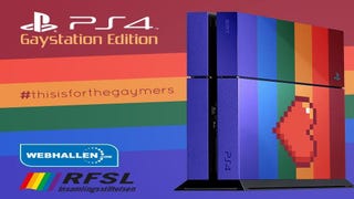 The limited edition GayStation raised over $4,000