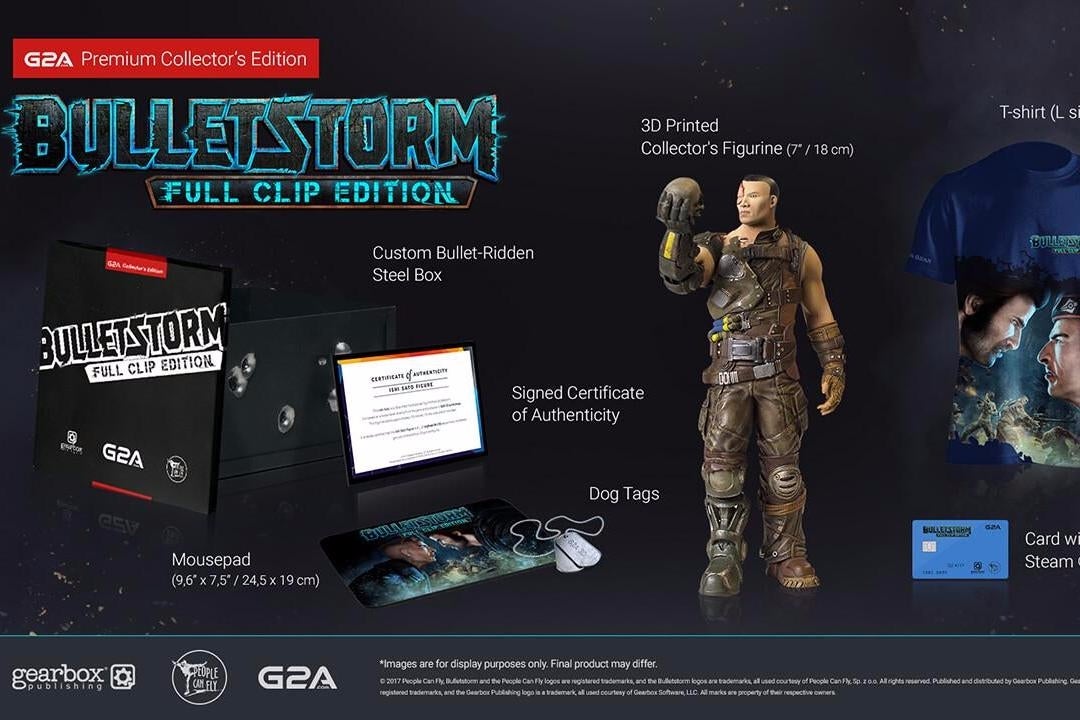 Gearbox partners with controversial game key reseller G2A for Bulletstorm: Full Clip Edition bundle