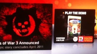 360 dashboard shows Gears of War 3 for April 2011 release [Update]