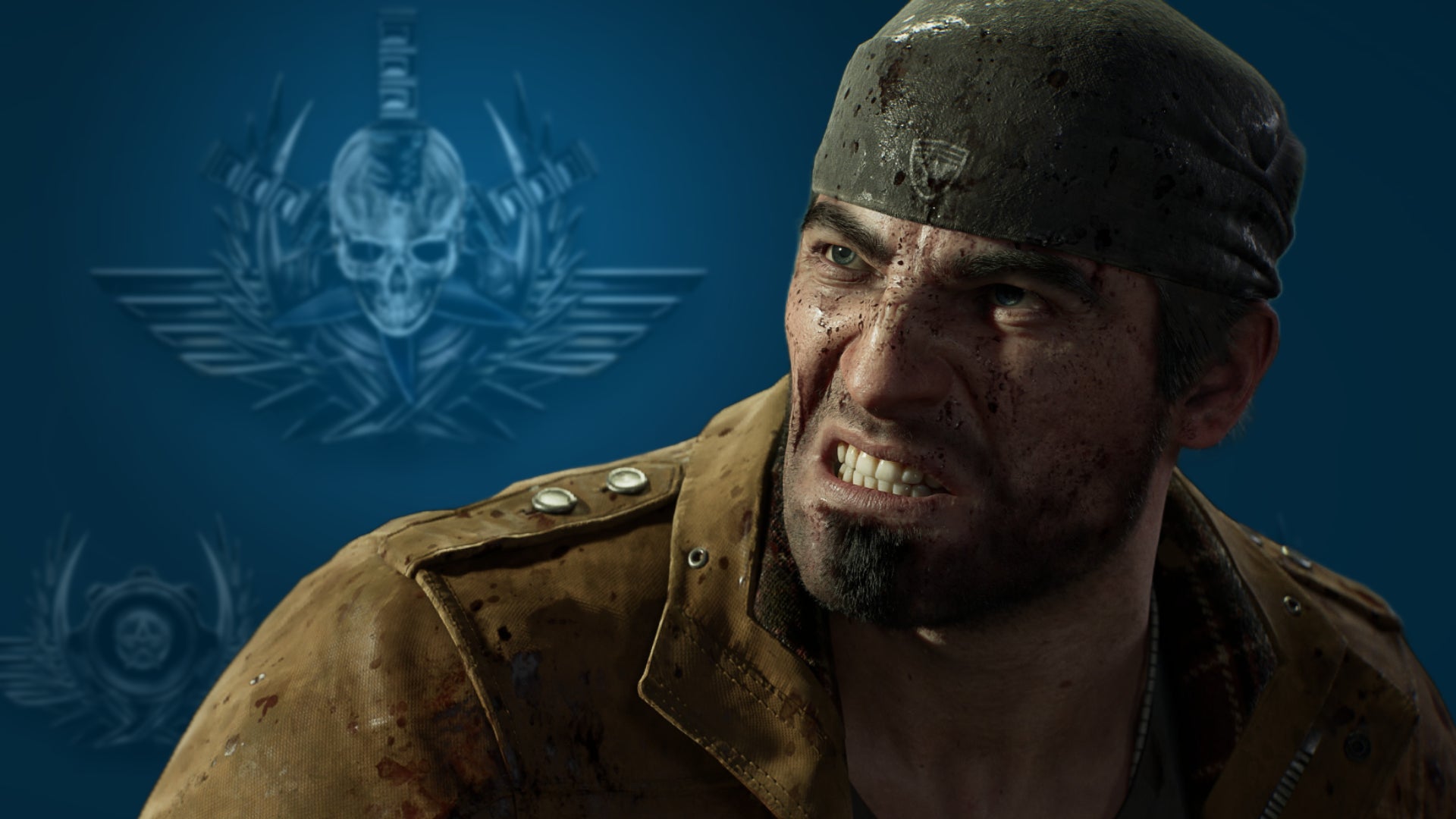 Разработчики Gears of War: E-Day считают уровень сложности Hardcore оптимальным для прохождения Маркус Феникс в Gears of War: E-Day на фоне эмблем уровней сложности