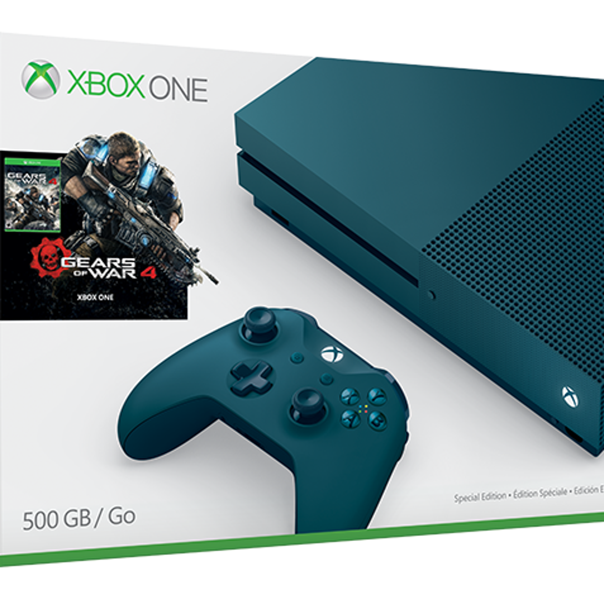 Xbox one s gears of war 4 shop bundle