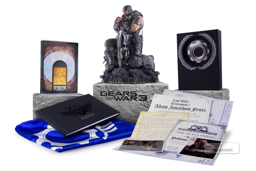 Gears of war on sale 1 collector's edition