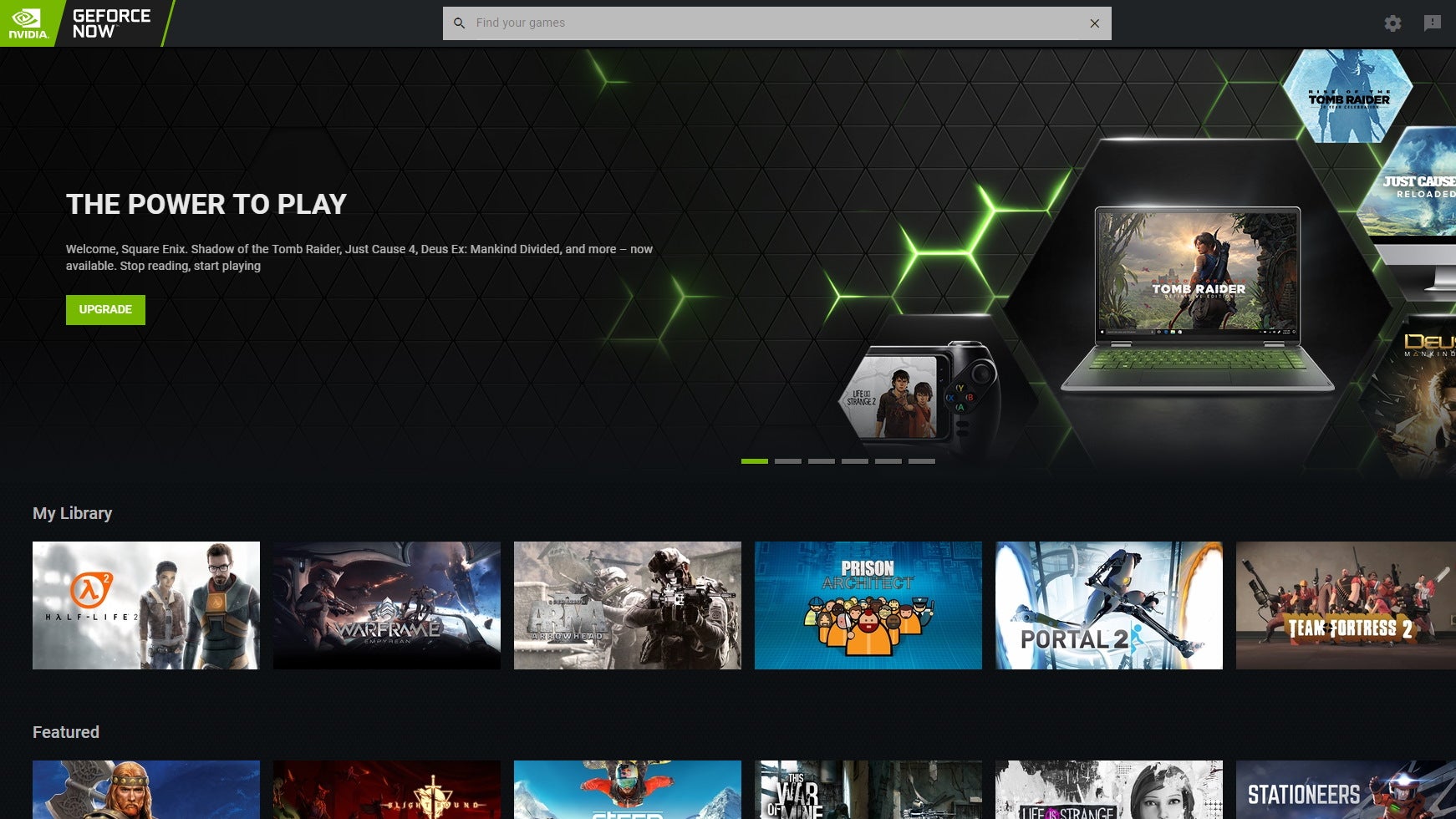 Geforce now shops tomb raider