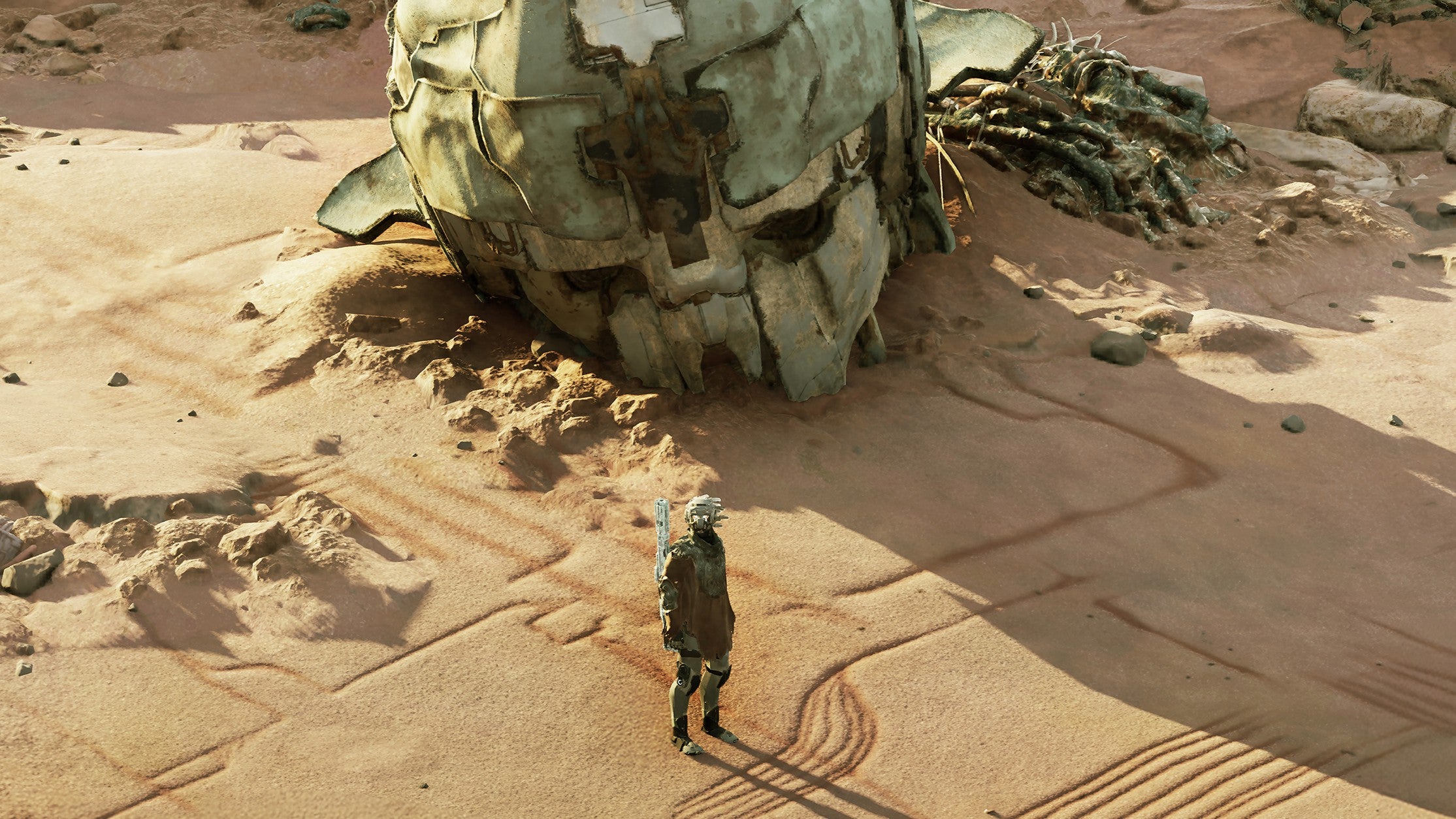 "Overwhelming power": Fumito Ueda's giant robot game gets an official title and, wait a minute, is that a gun?