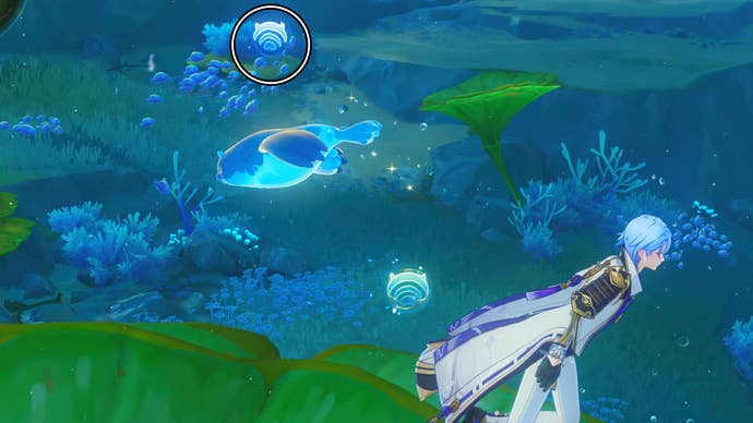 Xenochromatic Blubberbeast’s ability emits a sound wave to hit enemies