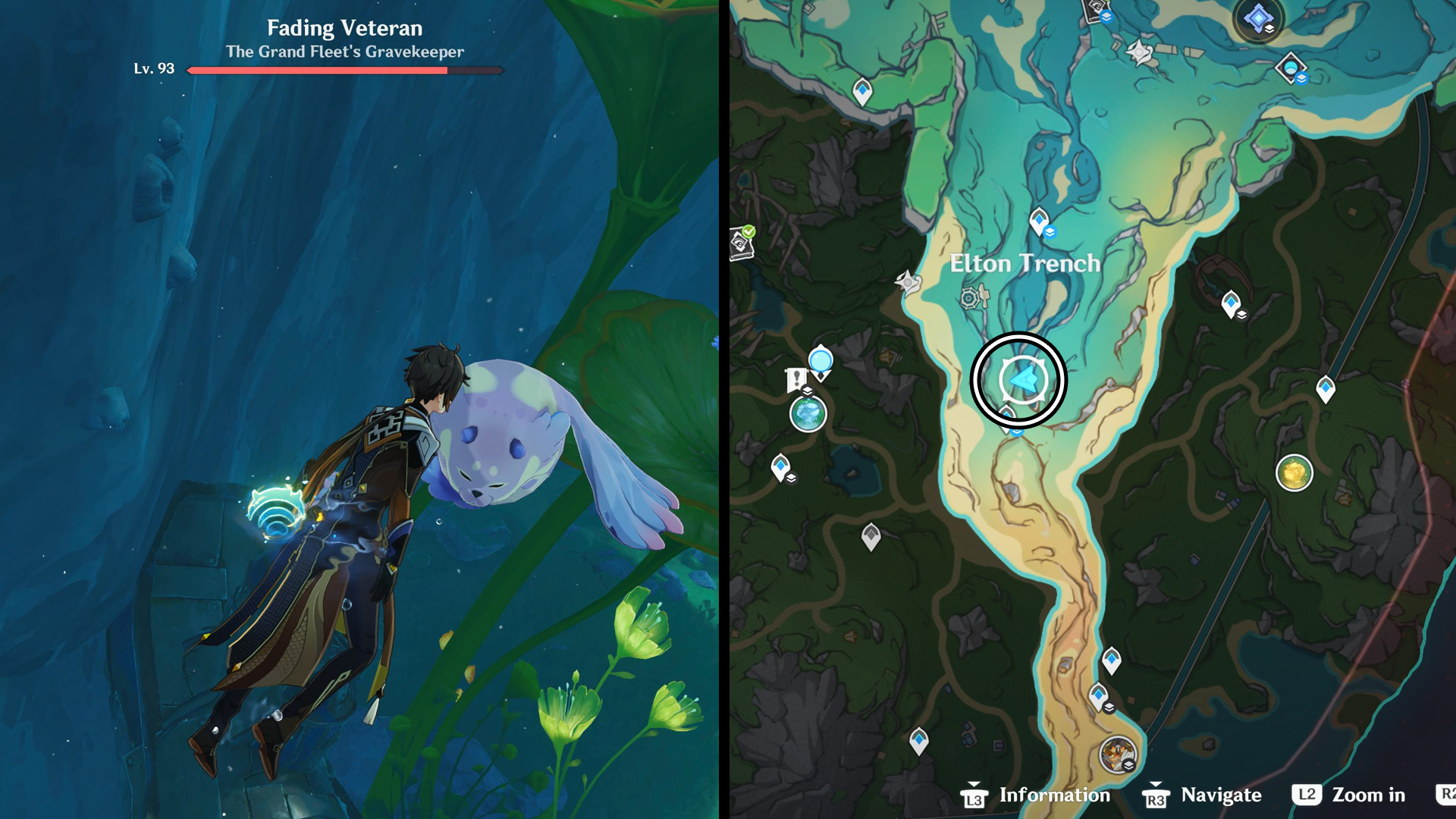 Fading Veteran is one of the special enemies you find in Fontaine.