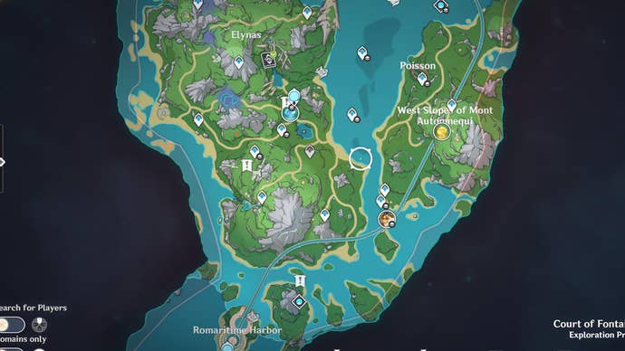 Beryl and Belleau regions are also part of Fontaine where you can dive in Genshin Impact