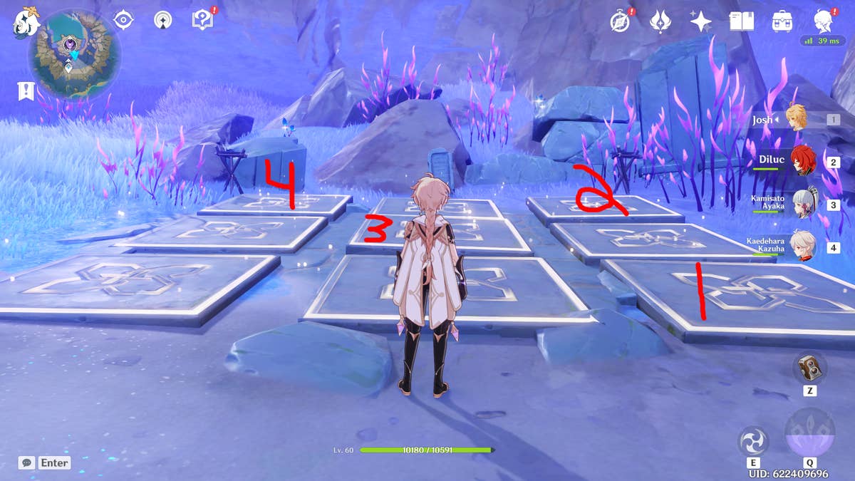 Genshin Impact Amakumo Peak puzzle solution and Amakumo Peak