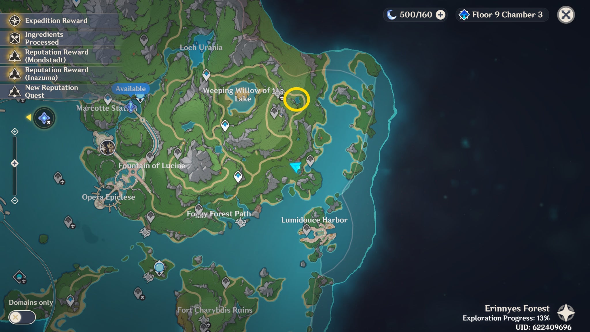 Genshin Impact Foggy Forest Branch locations and use - 10