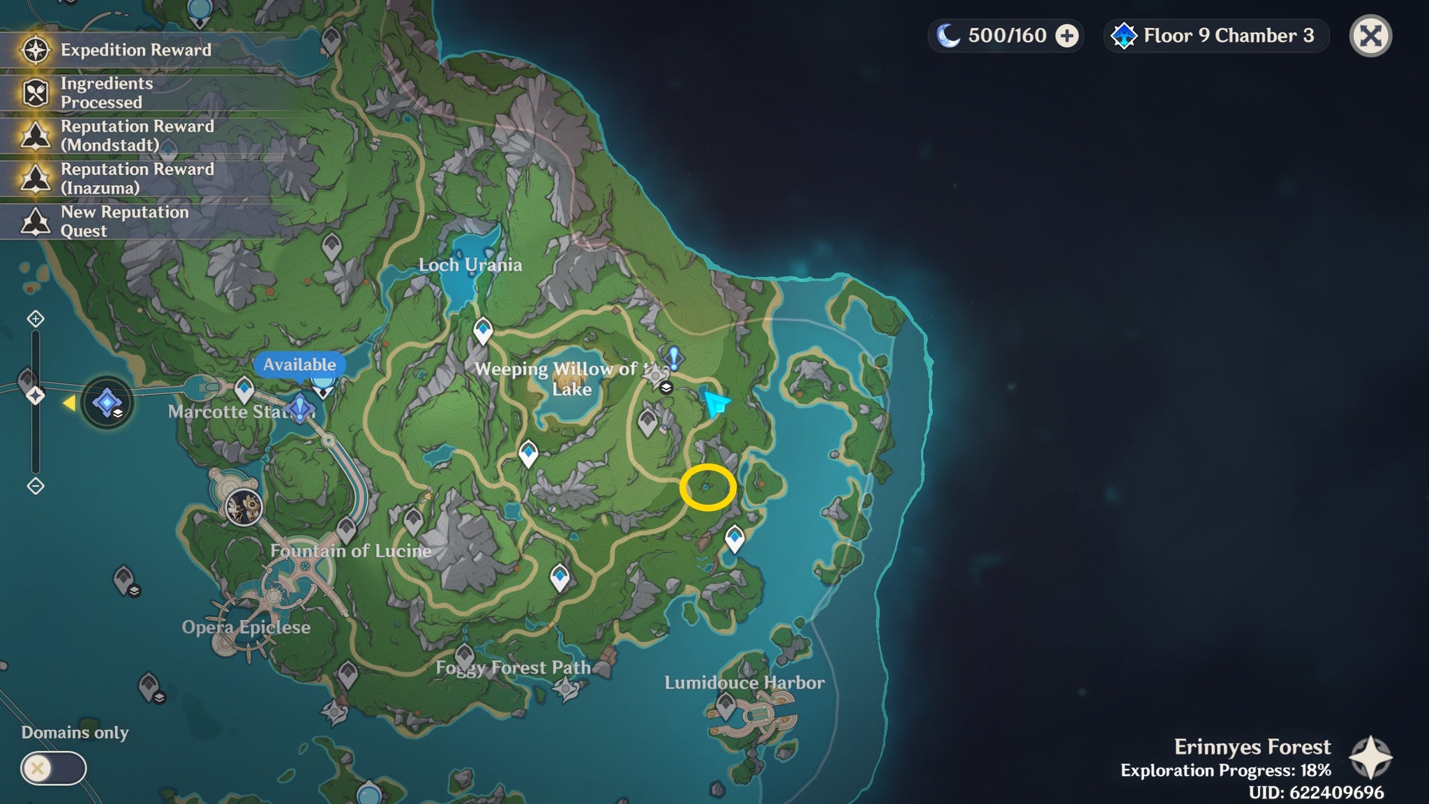 Genshin Impact Foggy Forest Branch locations and use - 8