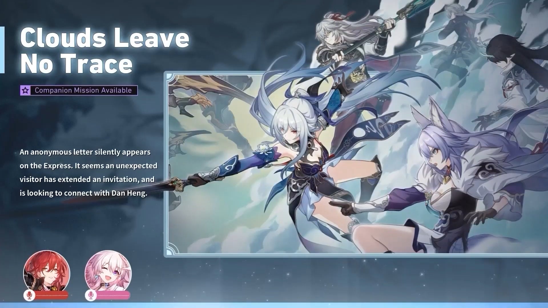 artowrk of jingliu jing yuan imbibitor lunae and a white-haired foxian with details of jinglius companion quest