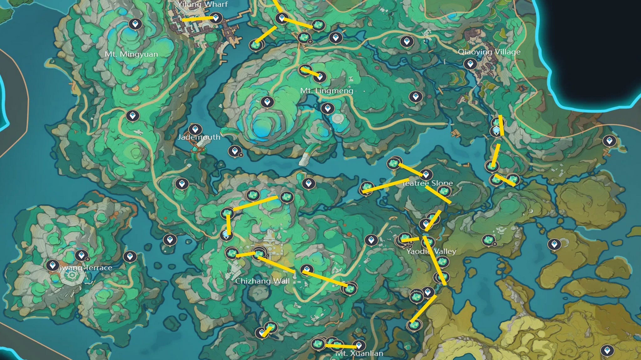 Genshin Impact Clearwater Jade locations and farming tips - 11